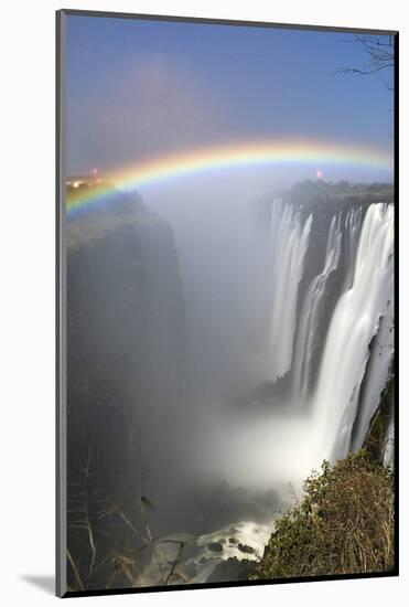 Victoria Falls at Night, Zimbabwe/Zambia-Paul Joynson Hicks-Mounted Photographic Print