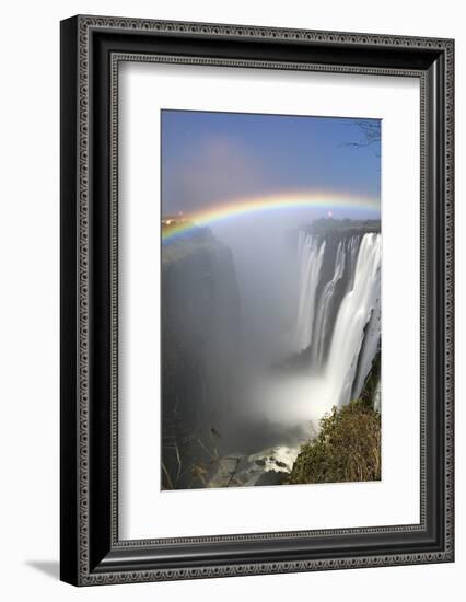 Victoria Falls at Night, Zimbabwe/Zambia-Paul Joynson Hicks-Framed Photographic Print