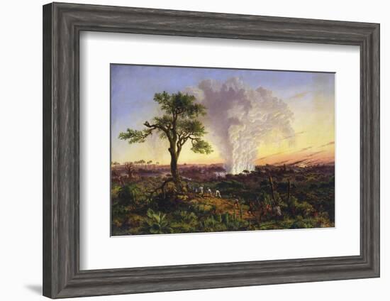 Victoria Falls at Sunrise-Thomas Baines-Framed Photographic Print