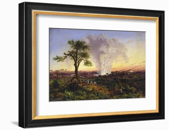 Victoria Falls at Sunrise-Thomas Baines-Framed Photographic Print