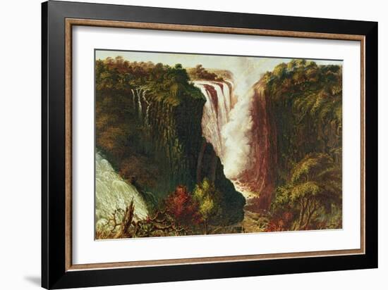 Victoria Falls from Western End of Chasm-Thomas Baines-Framed Giclee Print