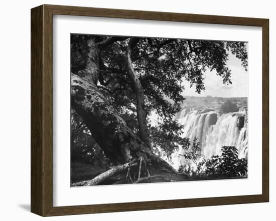 Victoria Falls on the Zambesi River-Eliot Elisofon-Framed Photographic Print