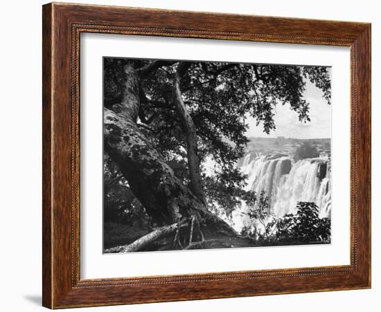 Victoria Falls on the Zambesi River-Eliot Elisofon-Framed Photographic Print