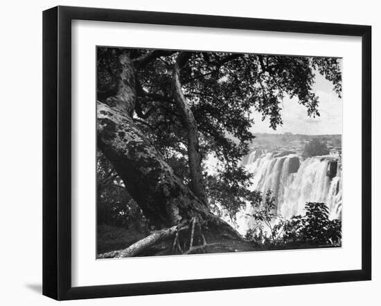 Victoria Falls on the Zambesi River-Eliot Elisofon-Framed Photographic Print