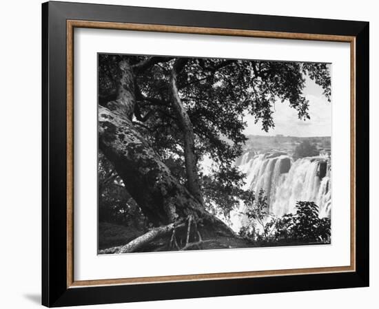 Victoria Falls on the Zambesi River-Eliot Elisofon-Framed Photographic Print