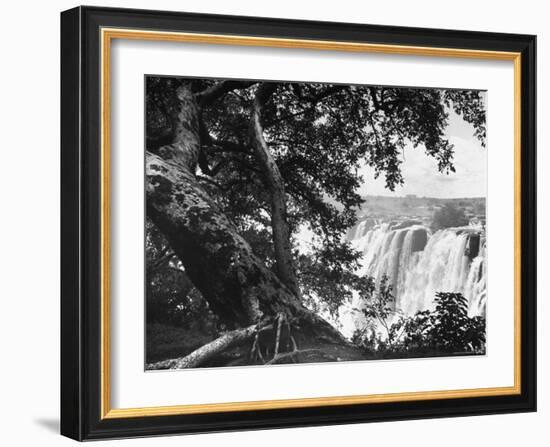 Victoria Falls on the Zambesi River-Eliot Elisofon-Framed Photographic Print