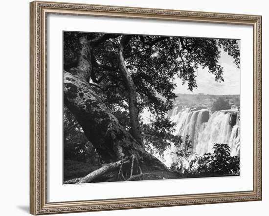 Victoria Falls on the Zambesi River-Eliot Elisofon-Framed Photographic Print