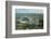 Victoria Falls or   Mosi-oa-Tunya   (The Smoke that Thunders), and Zambezi River, Zimbabwe-David Wall-Framed Photographic Print