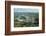 Victoria Falls or   Mosi-oa-Tunya   (The Smoke that Thunders), and Zambezi River, Zimbabwe-David Wall-Framed Photographic Print