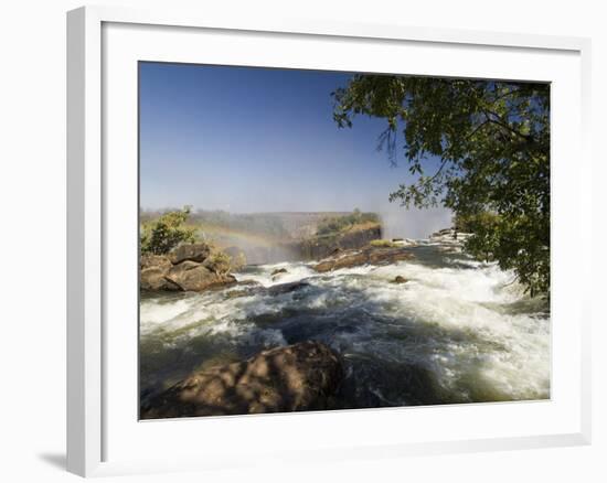 Victoria Falls, UNESCO World Heritage Site, Zambesi River, Zambia, Africa-Sergio Pitamitz-Framed Photographic Print