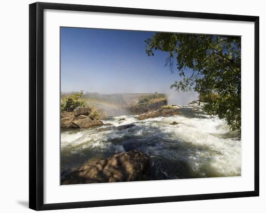 Victoria Falls, UNESCO World Heritage Site, Zambesi River, Zambia, Africa-Sergio Pitamitz-Framed Photographic Print