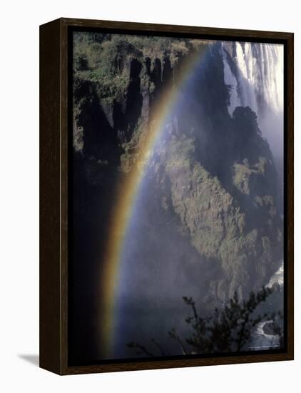 Victoria Falls, Zambia-Mitch Diamond-Framed Premier Image Canvas