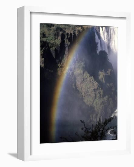 Victoria Falls, Zambia-Mitch Diamond-Framed Photographic Print