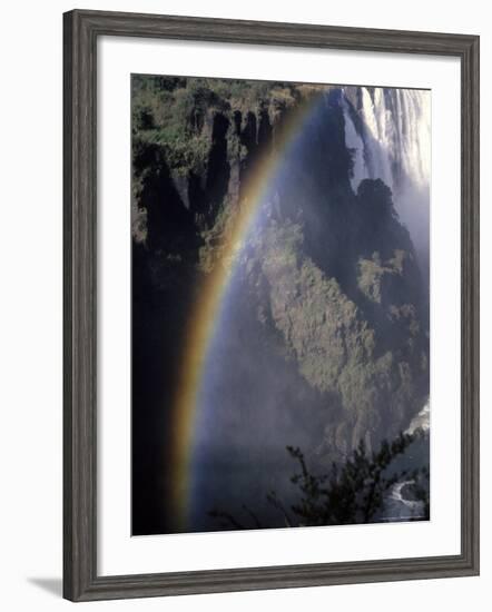 Victoria Falls, Zambia-Mitch Diamond-Framed Photographic Print