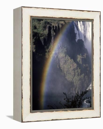 Victoria Falls, Zambia-Mitch Diamond-Framed Premier Image Canvas