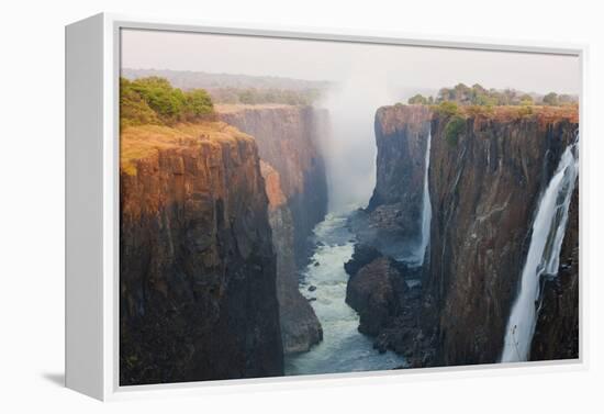 Victoria Falls, Zambia-Peter Adams-Framed Premier Image Canvas