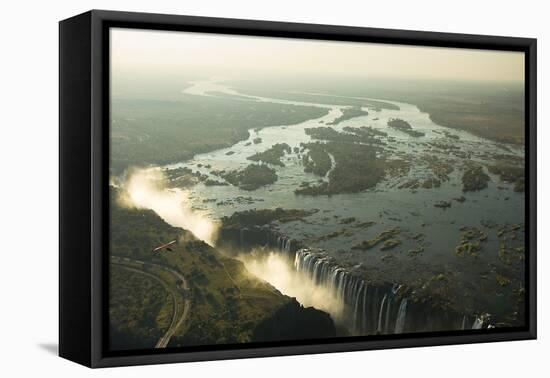 Victoria Falls, Zimbabwe/Zambia-Paul Joynson Hicks-Framed Premier Image Canvas