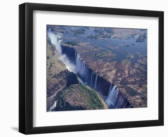 Victoria Falls, Zimbabwe-William Sutton-Framed Photographic Print
