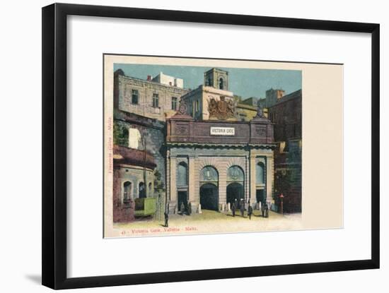 'Victoria Gate, Valletta - Malta', c1900-Unknown-Framed Giclee Print