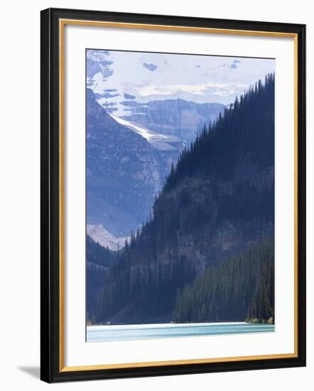 Victoria Glacier, Lake Louise, Banff National Park, UNESCO World Heritage Site, Alberta, Rocky Moun-Martin Child-Framed Photographic Print