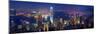 Victoria Harbour and Skyline from the Peak, Hong Kong, China-Michele Falzone-Mounted Photographic Print