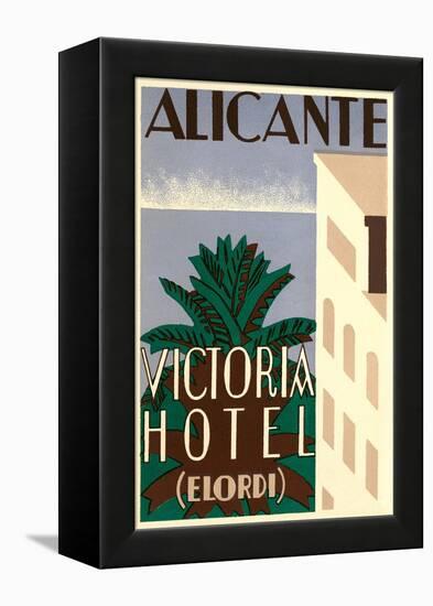 Victoria Hotel, Alicante, Spain-null-Framed Stretched Canvas