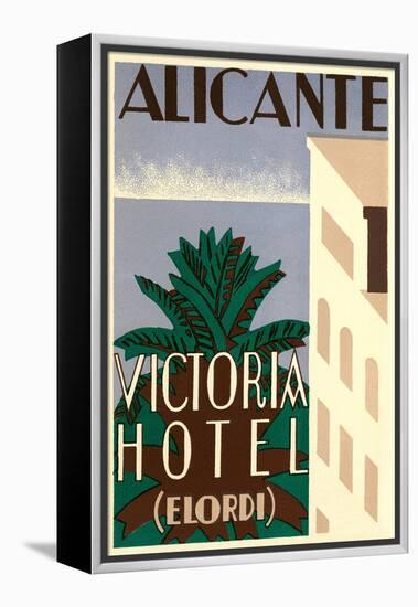 Victoria Hotel, Alicante, Spain-null-Framed Stretched Canvas