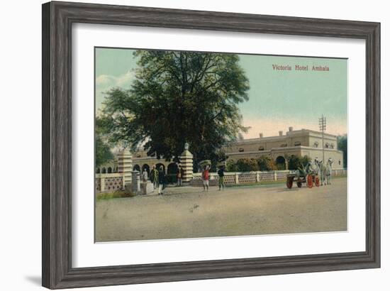 'Victoria Hotel Ambala', c1900-Unknown-Framed Giclee Print