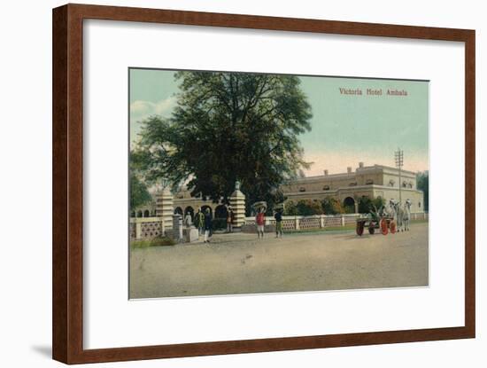 'Victoria Hotel Ambala', c1900-Unknown-Framed Giclee Print