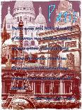 Palais Garnier Paris, Opera House 3-Victoria Hues-Framed Giclee Print