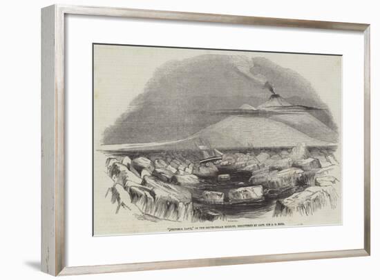 Victoria Land, in the South-Polar Regions, Discovered by Captain Sir J C Ross-null-Framed Giclee Print