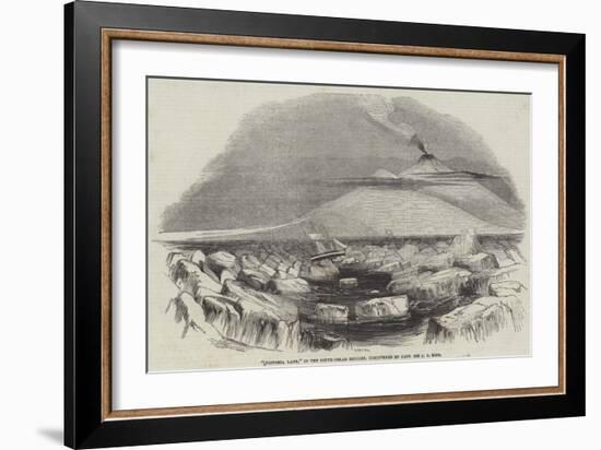 Victoria Land, in the South-Polar Regions, Discovered by Captain Sir J C Ross-null-Framed Giclee Print