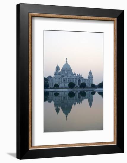 Victoria Memorial, Chowringhee, Kolkata (Calcutta), West Bengal, India, Asia-Bruno Morandi-Framed Photographic Print