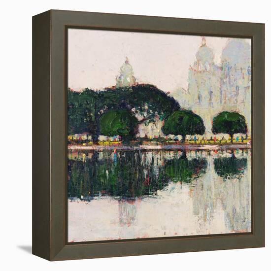 Victoria Memorial, Kolkata-Andrew Gifford-Framed Premier Image Canvas