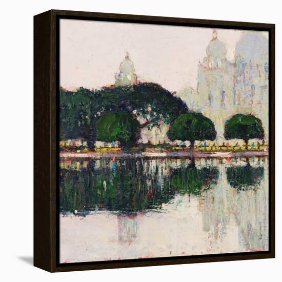 Victoria Memorial, Kolkata-Andrew Gifford-Framed Premier Image Canvas
