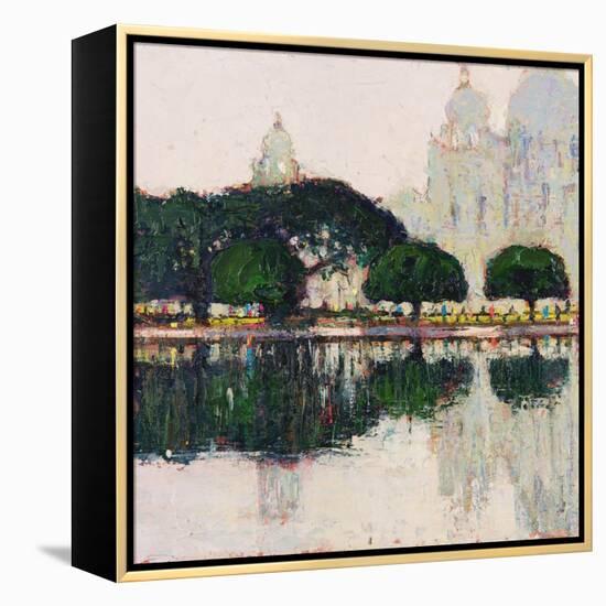 Victoria Memorial, Kolkata-Andrew Gifford-Framed Premier Image Canvas