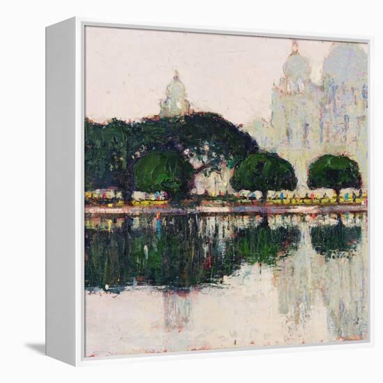 Victoria Memorial, Kolkata-Andrew Gifford-Framed Premier Image Canvas