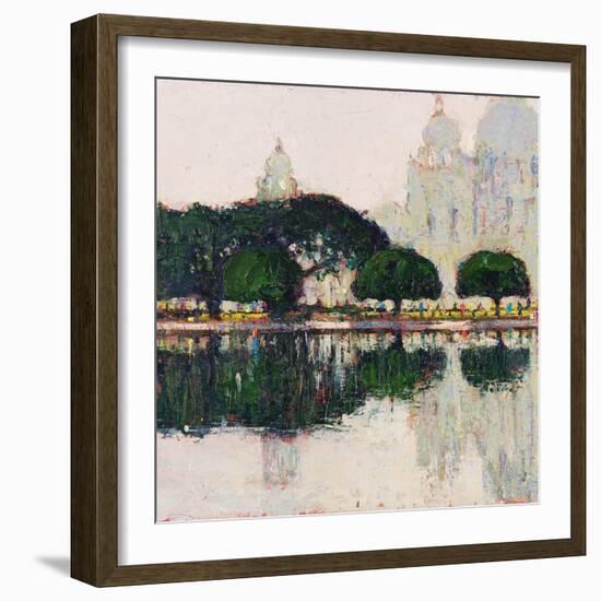 Victoria Memorial, Kolkata-Andrew Gifford-Framed Giclee Print