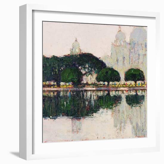 Victoria Memorial, Kolkata-Andrew Gifford-Framed Giclee Print