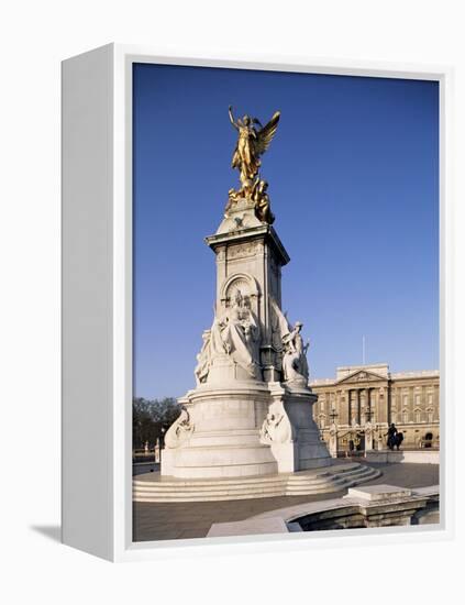 Victoria Memorial Outside Buckingham Palace, London, England, United Kingdom-Adam Woolfitt-Framed Premier Image Canvas