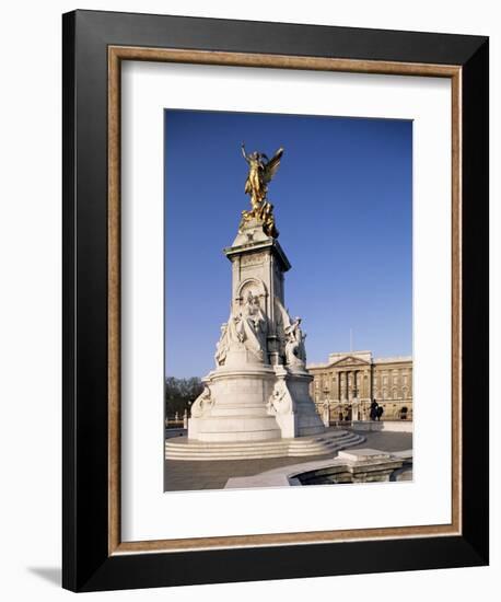 Victoria Memorial Outside Buckingham Palace, London, England, United Kingdom-Adam Woolfitt-Framed Photographic Print