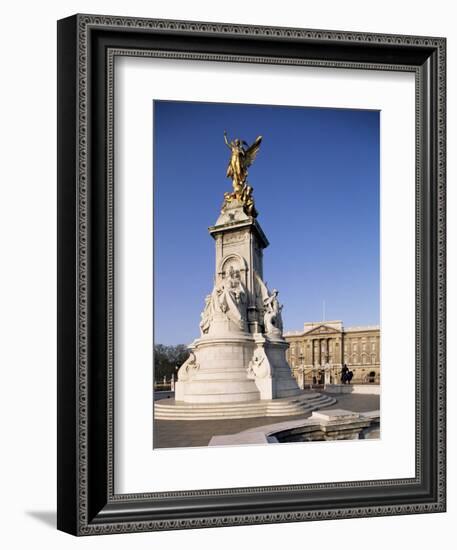 Victoria Memorial Outside Buckingham Palace, London, England, United Kingdom-Adam Woolfitt-Framed Photographic Print