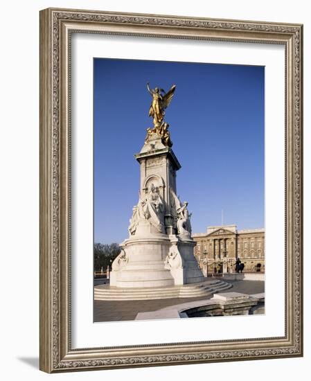 Victoria Memorial Outside Buckingham Palace, London, England, United Kingdom-Adam Woolfitt-Framed Photographic Print