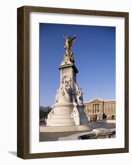 Victoria Memorial Outside Buckingham Palace, London, England, United Kingdom-Adam Woolfitt-Framed Photographic Print