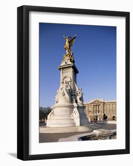 Victoria Memorial Outside Buckingham Palace, London, England, United Kingdom-Adam Woolfitt-Framed Photographic Print