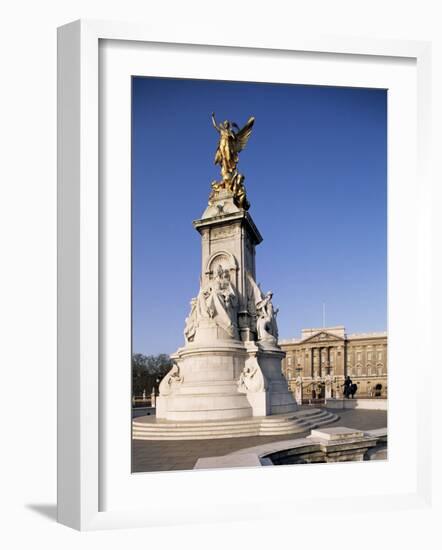 Victoria Memorial Outside Buckingham Palace, London, England, United Kingdom-Adam Woolfitt-Framed Photographic Print