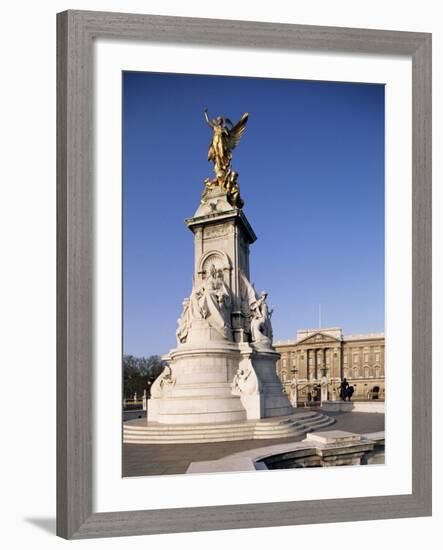 Victoria Memorial Outside Buckingham Palace, London, England, United Kingdom-Adam Woolfitt-Framed Photographic Print