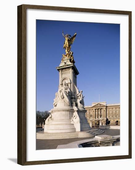 Victoria Memorial Outside Buckingham Palace, London, England, United Kingdom-Adam Woolfitt-Framed Photographic Print