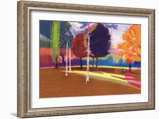 Victoria Park, Bath-Marco Cazzulini-Framed Giclee Print