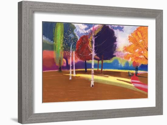 Victoria Park, Bath-Marco Cazzulini-Framed Giclee Print